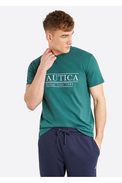 Nautica Men's Green T-Shirt N1M01707