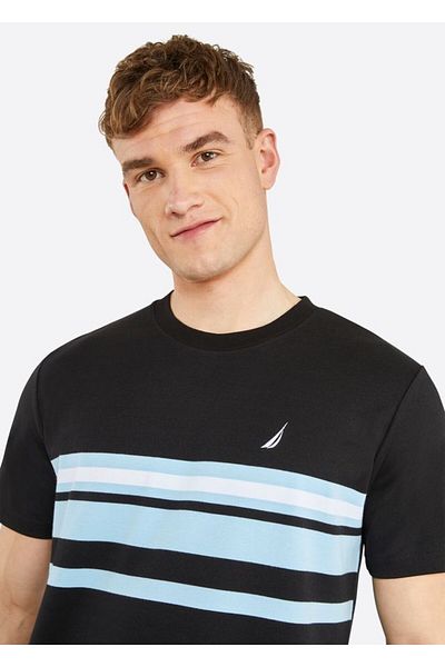 Nautica Men's Black T-Shirt - N1M01678