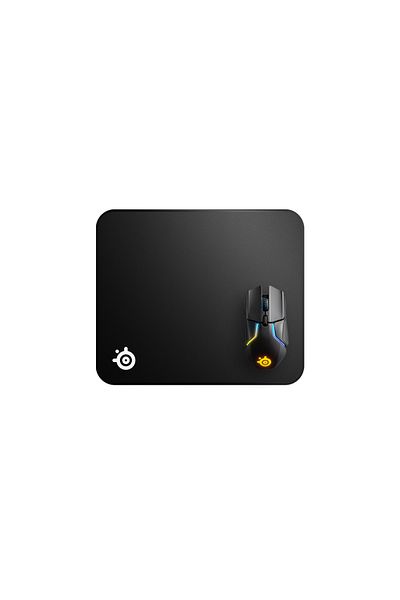 SteelSeries لوحة ماوس ألعاب متوسطة الحجم Qck Edge - محسنة لأجهزة استشعار الألعاب
