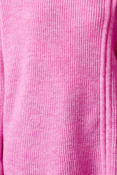 Trendyol Modest Thessaloniki Knitted Pink Knitwear Sweater - Gather Detailed TCTAW25AK00001