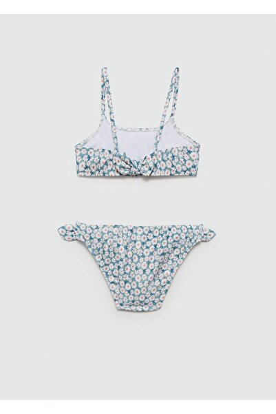 MANGO Kids Çiçek Desenli Bikini