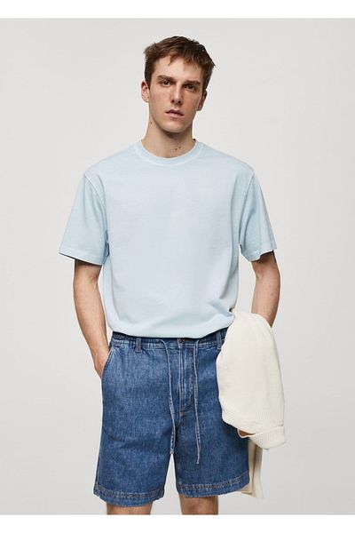 MANGO Man Μπλουζάκι 100% βαμβακερό Relaxed Fit