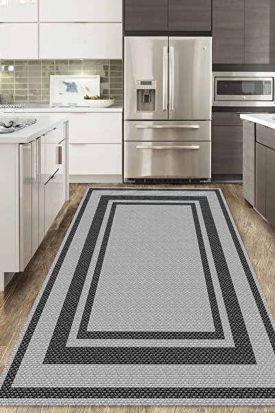 CAPPİO HALI Dijital Baskılı Makinada yıkanabilir Salon Halısı Mutfak Halısı Y...