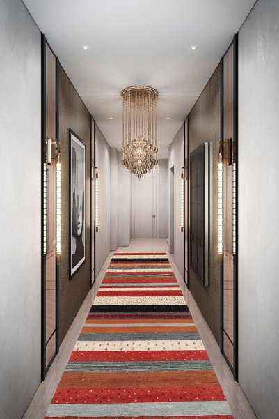 CAPPİO HALI Dijital Baskılı Makinada Yıkanabilir Salon Halısı Mutfak Halısı Yolluk Halısı - Cp1631