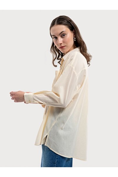 Loft Lf2036562 Camel Women's Long Sleeve Shirt