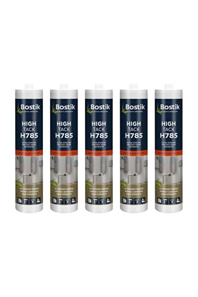 BOSTİK Bostik 007 High Tack 290 ml 5 Adet Ultra Güçlü Yapıştırıcı Taş Beton A...