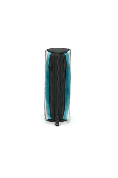 Coral High 22068 Παιδική - Τυρκουάζ γκρι τσάντα με στυλό, τρία διαμερίσματα