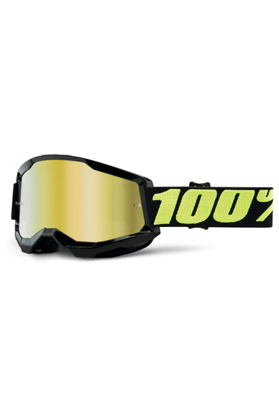 MTS %100 Racecraft Goggle Cross Gözlük Siyah Sarı