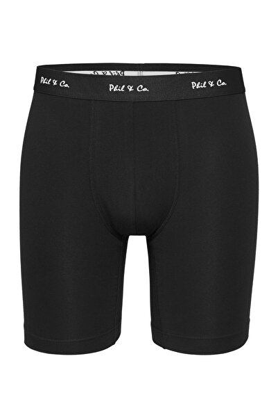 Phil & Co. Berlin Lange Boxershorts aus Jersey im Retro-Stil