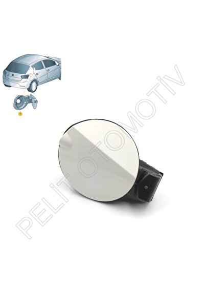 PELİTOTOMOTİV Seat Ibiza Yakıt Depo Kapağı Dış 6J4809905F Beyaz (2009-2017)