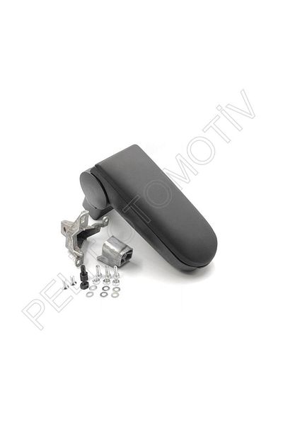 PELİTOTOMOTİV Golf 4 Black Leather Center Console Armrest - 3B0864209SD