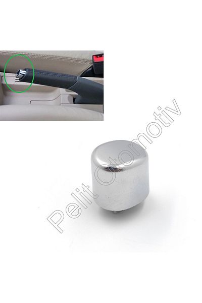 PELİTOTOMOTİV Scirocco (2009-2018) Hand Brake Lever Button 1k0711303 Chrome