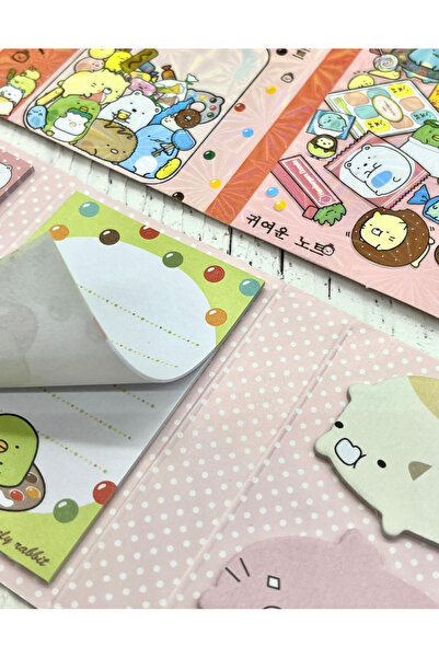 Kağıt Gemi Dükkan Cute Sumikko Post-it / Sticky Note / Index in a Jar