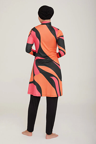 ROZAMAY 9006 Μοντέλο Lycra μακρυμάνικο μαγιό Hijab