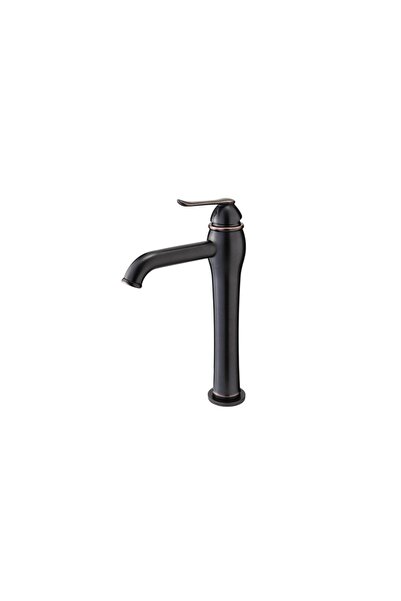 GPD Msl150-o Tauro Set Üstü Yüksek Çanak Tipi Lavabo Bataryası Siyah