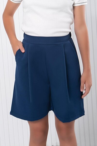 Modaviki Модель плісе темно-синього кольору MDV346