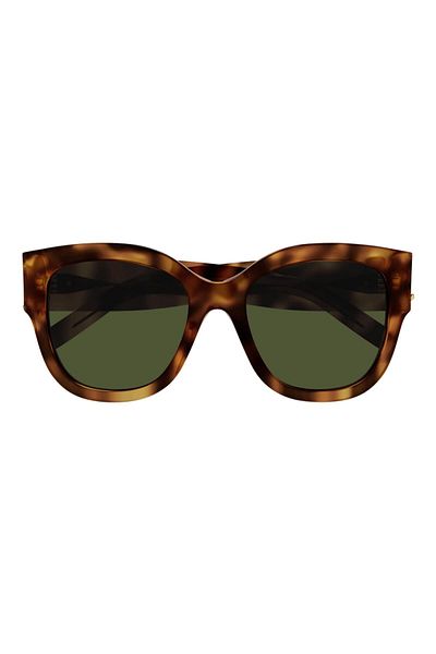 Saint Laurent Slm95/F 003 56 Women's Sunglasses
