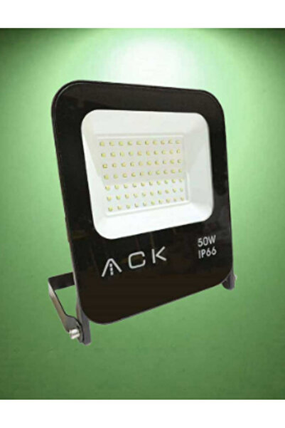 ACK AT62-05052 50W LED Projektör – Yeşil Işık, IP66 Suya Dayanıklı
