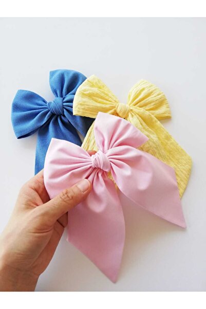 NEW BOWS BANDS Light Pink Girl's Pinwheel Clip Hairpin