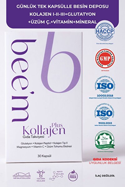 BEEM PLUS KOLAJEN KAPSÜL