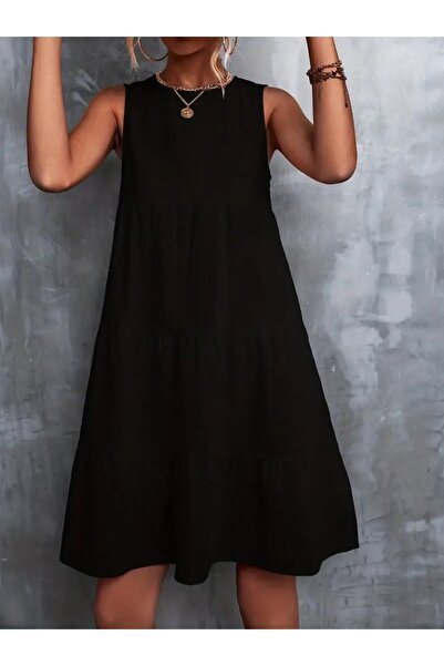 Moka Shopin Γυναικείο φόρεμα Aerobin με λαιμόκοψη