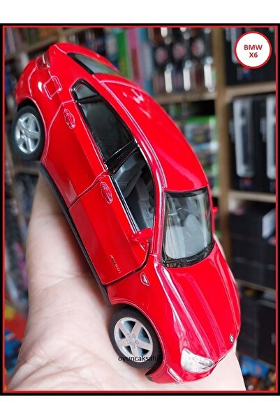 OYUNCAKSAHİLİ Bmw X6 Jip Diecast Metal Orijinal Lisanslı Model 1.36 Araba Kap...