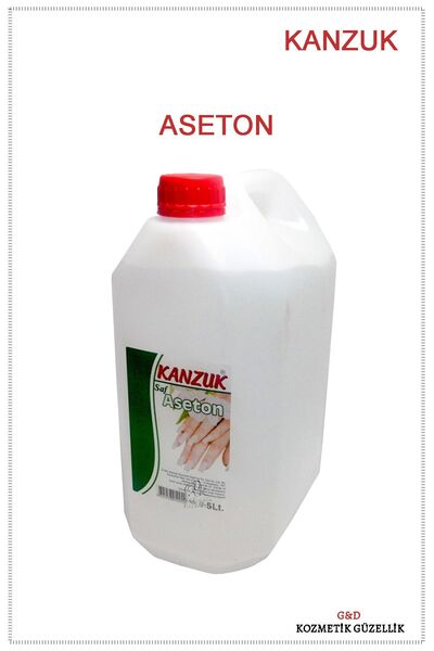Kanzuk Saf Aseton Ekonomik Boy 5 lt