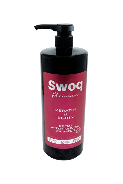 SWOQ Tuzsuz&keratin Bakım Şampuanı&botox Şampuan 1000ml