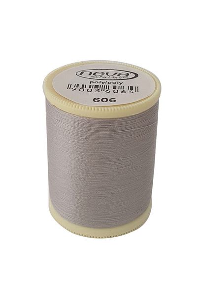 Neva Sewing Thread - 900 Meters - 606 Light Gray