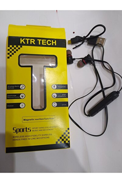 KTR TECH Mıknatıslı Kablosuz Bluetooth Kulaklik