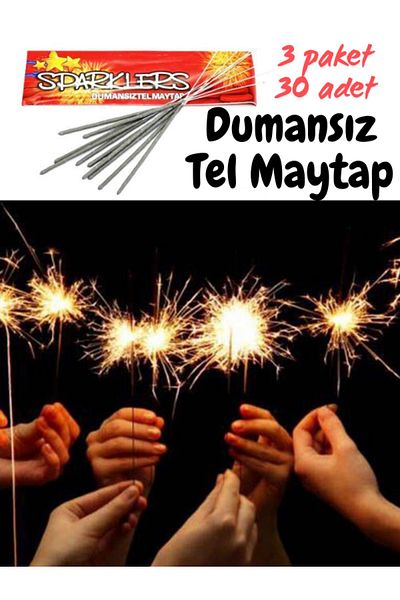 KILIÇ AV BAYİİ SELİM KILIÇ سلك مايتاب بدون دخان 3 عبوات 30 قطعة (سلك مايتاب بدون دخان)
