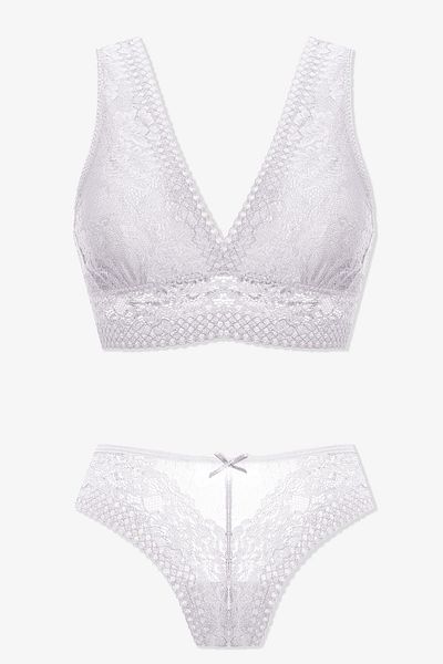 koza iç giyim Women's Thick Strap Ruched Bustiers Set