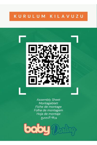 Baby Darling Latte 4 Bölmeli Ayakkabılık %100 Mdf