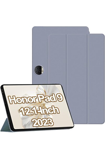 Fogy Honor Pad 9 (12,1 İnç) 2023 Uyumlu Kılıf Kalem Bölmeli Uyku Modlu Standl...