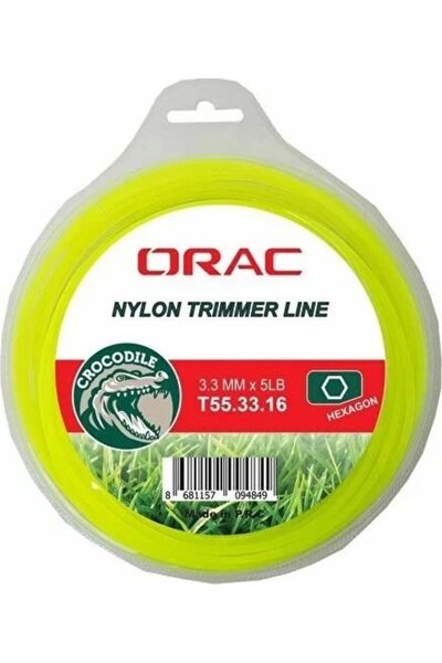 Orac Misina Altı Köşe 3.3mm 46m Crocodile Yeşil