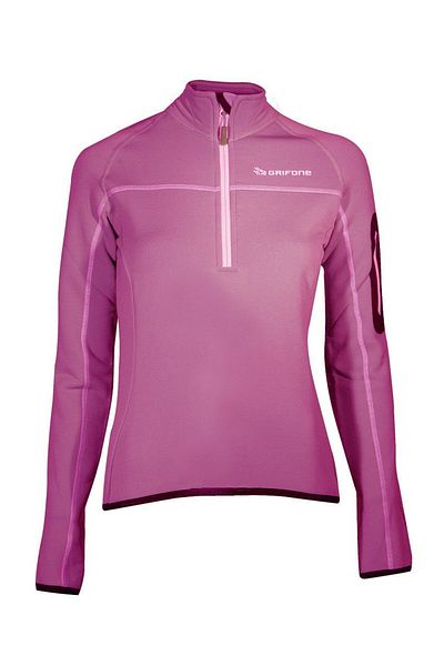 Grifone Elna Shirt Half Zipper Fleece Sweat