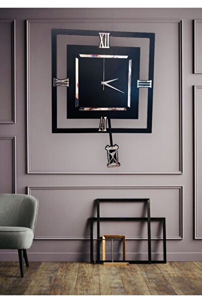 Ste Desing Ahşap Sarkaçlı Saat,sarkaçlı Pleksi Saat,duvar Saati, Wall Clock, Clock, Ahşap Saat