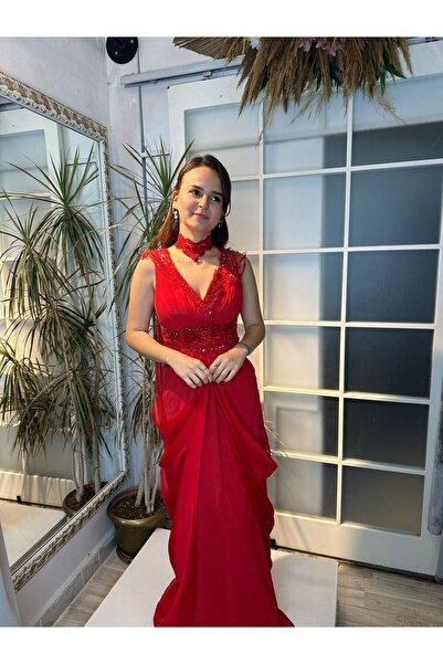 Abiye's NİKAH ABİYE NİŞAN SÖZ İSTEME ŞIK UZUN ABİYE TASARIM TAŞLI  AFTER PARTİ KINA