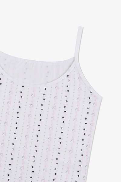koza iç giyim Women's Cotton Lycra Patterned Athlete
