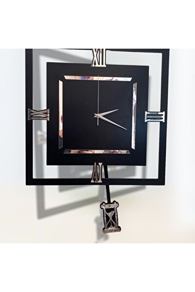 Ste Desing Ahşap Sarkaçlı Saat,sarkaçlı Pleksi Saat,duvar Saati, Wall Clock, Clock, Ahşap Saat