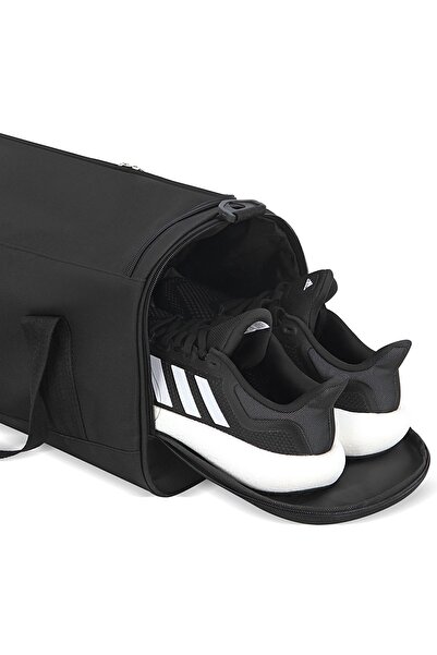 Youth Чорна унісекс спортивна сумка для подорожей розміром з ручну поклажу