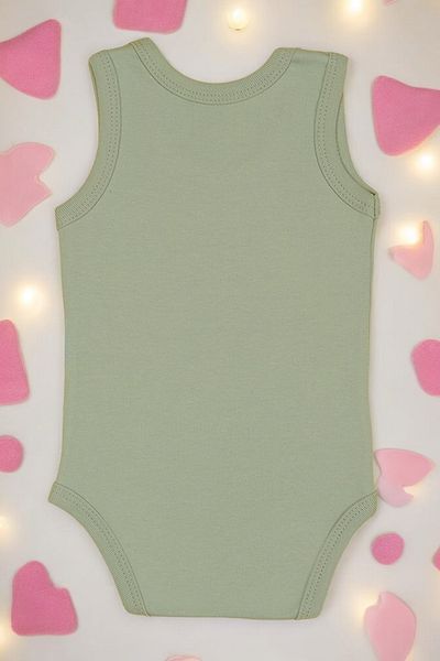 bebetospik Same Dad Patterned Cotton Women's Undershirt - We Are in Love Printed Bodysuit