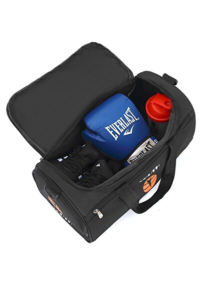 Youth Чорна унісекс спортивна сумка для подорожей розміром з ручну поклажу