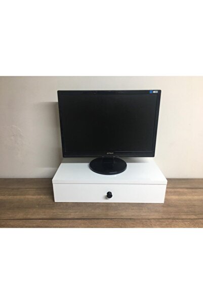 ünlü orman ürünleri Monitör Yükseltici Çekmeceli Organizer