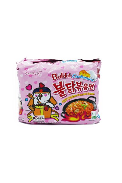 samyang buldak 5Li Samyang Buldak Carbonara 130g (HELAL SERTİFİKALI)