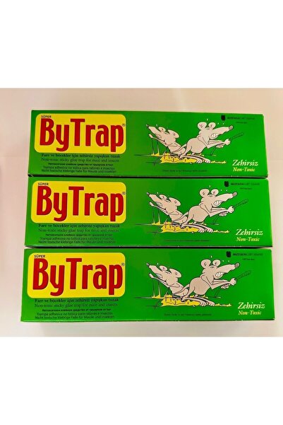 Bytrap Fare Ve Böcekler Için Zehirsiz Yapışkan 3 Adet