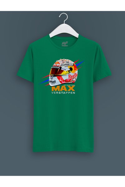 FNBX Tricou negru cu cască Max Verstappen