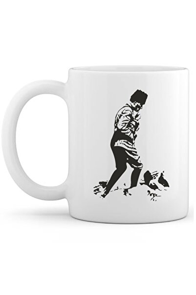 OXVİN كوب هدية موقعة من أتاتورك لعيد الميلاد 10 نوفمبر، فنجان قهوة (مفرد)