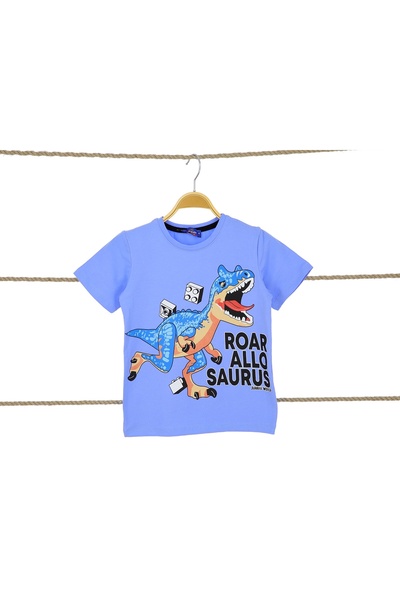 NR NarRengi Tricou pentru bărbați cu imprimeu Dinosaur Roar Allo - 36/1 P.LYC...