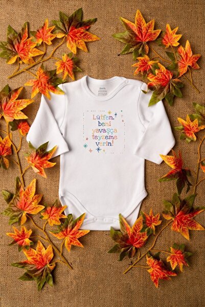 Overoz أعطني بلطف إلى عمتي بدلة أطفال قطنية مطبوعة بأكمام طويلة - بدلة أطفال ...